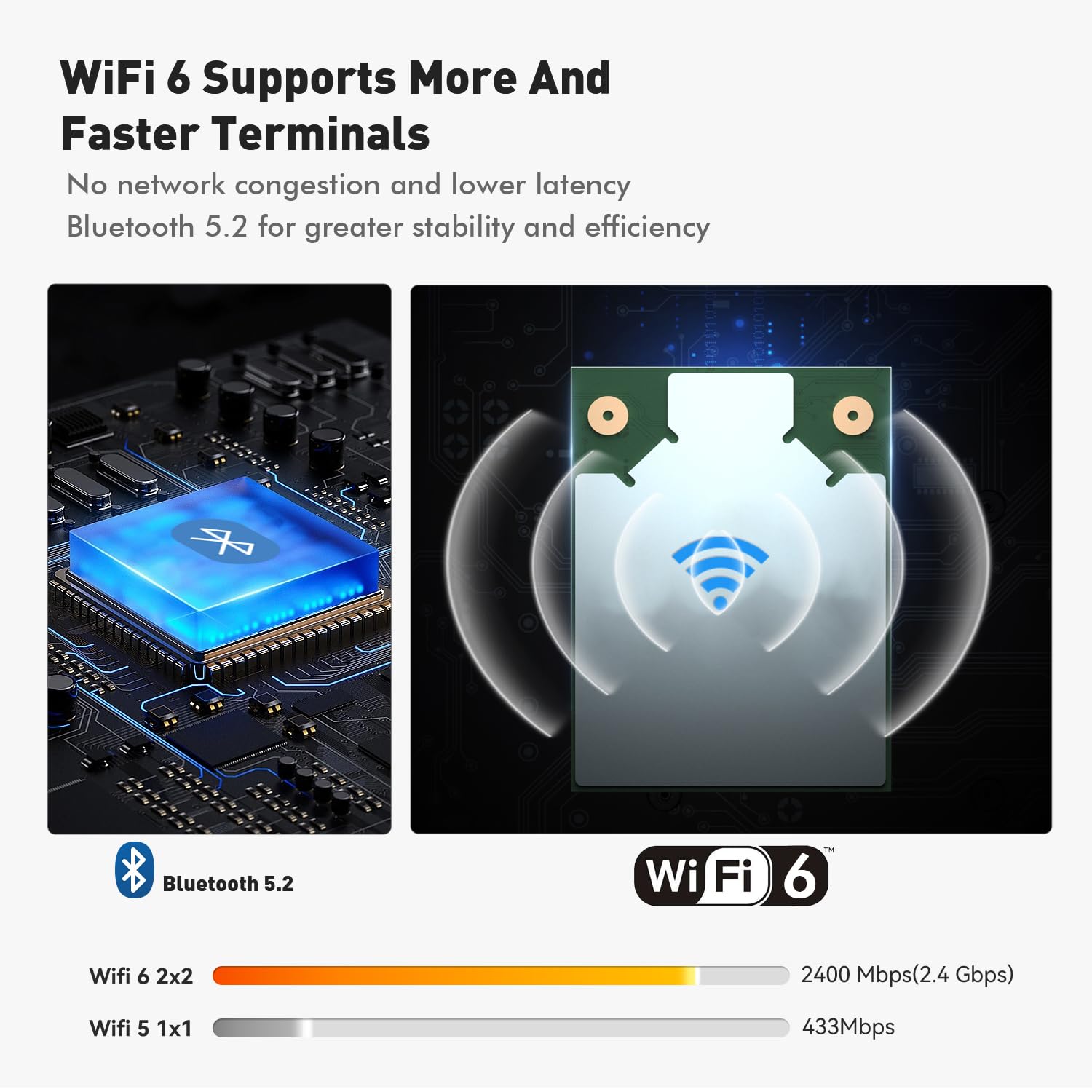 TRIGKEY Mini PC Ryzen 7 5800H (do 4,3 GHz, 8C/16T), 32 G